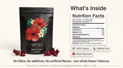 PiPi Tea Hibiscus — Lower Your Blood Pressure Naturally